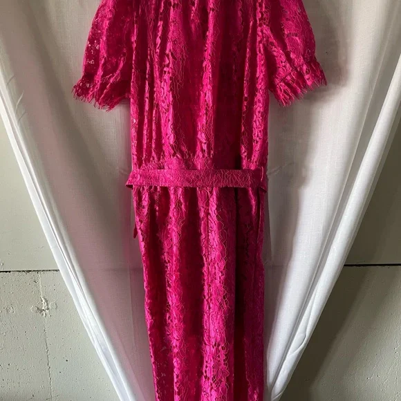 Generation Love Pink Lace Maxi Dress - Picture 6 of 6